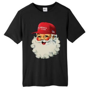 Maga Santa Funny Trump Christmas Tall Fusion ChromaSoft Performance T-Shirt