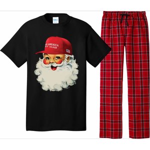 Maga Santa Funny Trump Christmas Pajama Set