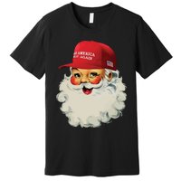 Maga Santa Funny Trump Christmas Premium T-Shirt