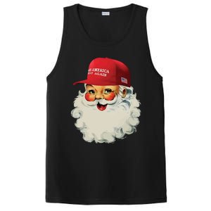 Maga Santa Funny Trump Christmas PosiCharge Competitor Tank