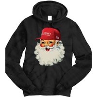 Maga Santa Funny Trump Christmas Tie Dye Hoodie