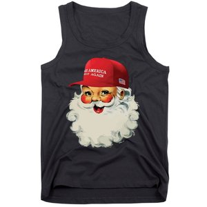 Maga Santa Funny Trump Christmas Tank Top