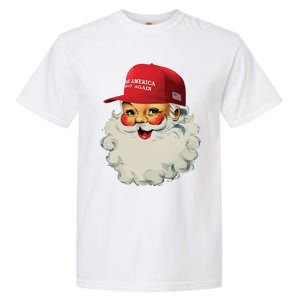 Maga Santa Funny Trump Christmas Garment-Dyed Heavyweight T-Shirt