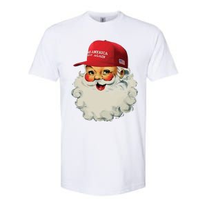 Maga Santa Funny Trump Christmas Softstyle CVC T-Shirt