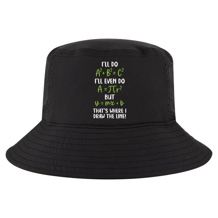 Math Saying Funny Math Joke Mathematician Cool Comfort Performance Bucket Hat