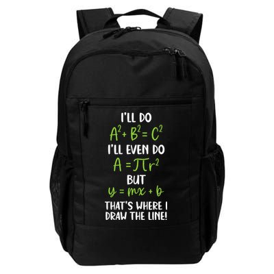 Math Saying Funny Math Joke Mathematician Backpack
