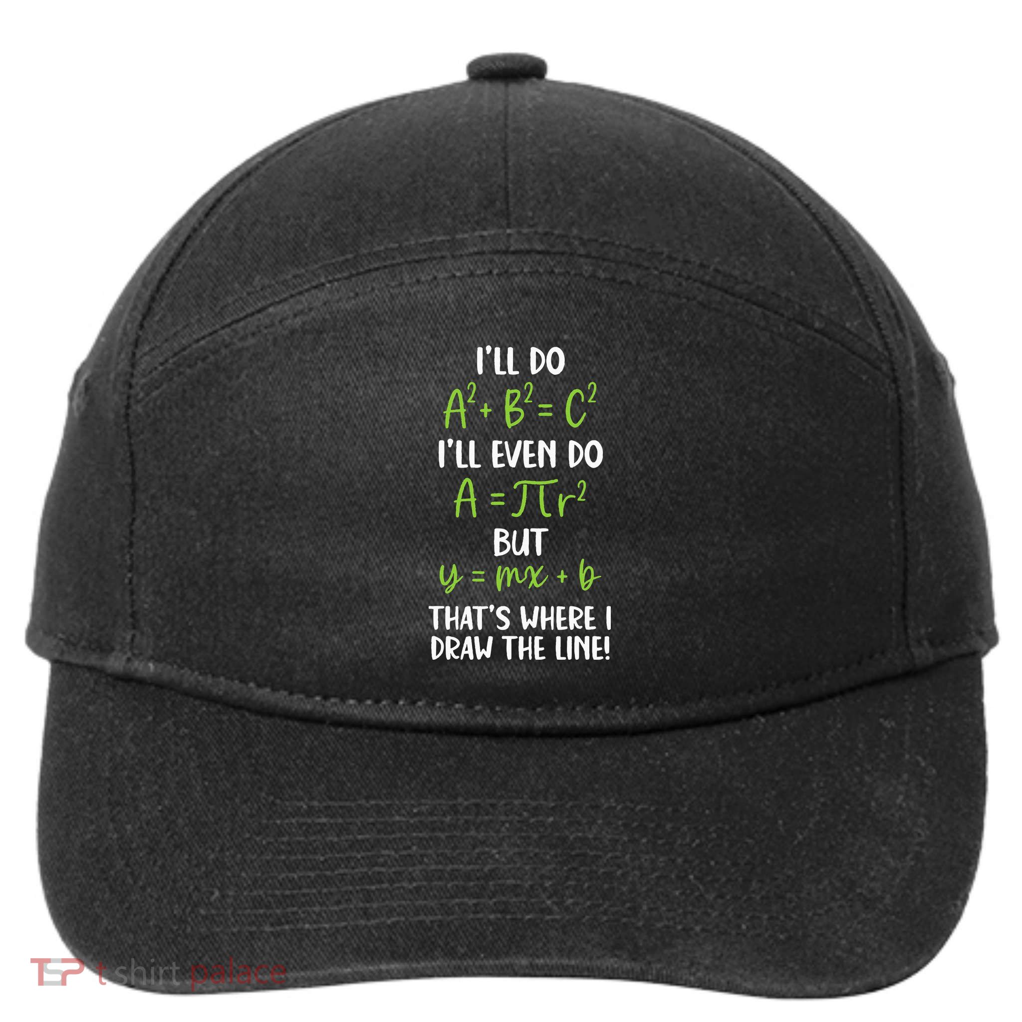 Math Saying Funny Math Joke Mathematician 7-Panel Snapback Hat