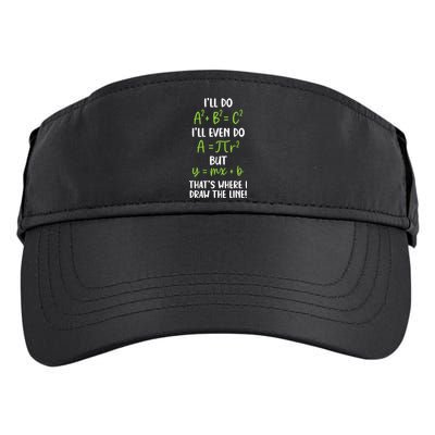 Math Saying Funny Math Joke Mathematician Adult Drive Performance Visor
