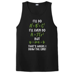 Math Saying Funny Math Joke Mathematician PosiCharge Competitor Tank