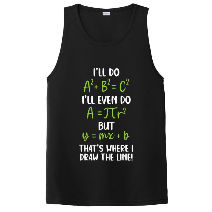 Math Saying Funny Math Joke Mathematician PosiCharge Competitor Tank