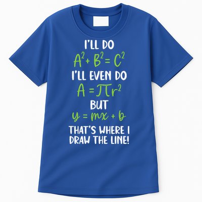 Math Saying Funny Math Joke Mathematician Tall T-Shirt