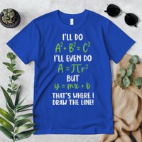Math Saying Funny Math Joke Mathematician Premium T-Shirt