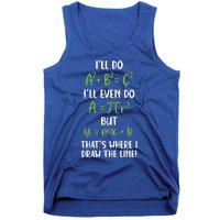 Math Saying Funny Math Joke Mathematician Tank Top