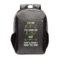 Math Saying Funny Math Joke Mathematician Vector Backpack