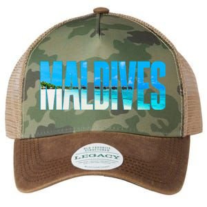 Maldives Souvenir For Couple Or Family Summer Vacay Legacy Tie Dye Trucker Hat