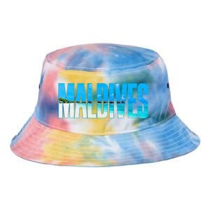 Maldives Souvenir For Couple Or Family Summer Vacay Tie Dye Newport Bucket Hat