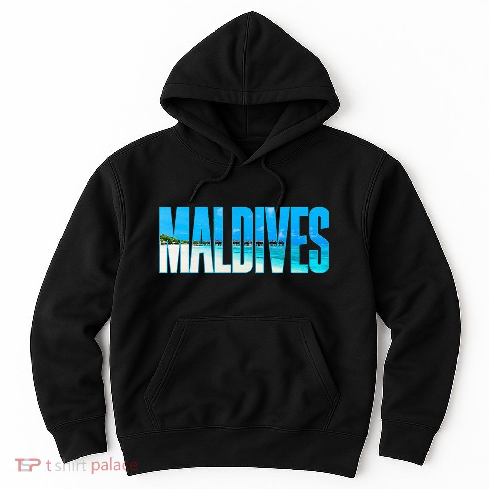 Maldives Souvenir For Couple Or Family Summer Vacay Hoodie