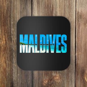 Maldives Souvenir For Couple Or Family Summer Vacay Coaster