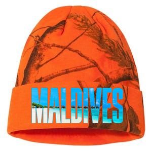 Maldives Souvenir For Couple Or Family Summer Vacay Kati Licensed 12" Camo Beanie