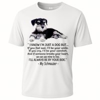Miniature Schnauzer Funny Gift Cooling Performance Crew T-Shirt