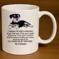 Miniature Schnauzer Funny Gift 11oz C Handle Ceramic Mug