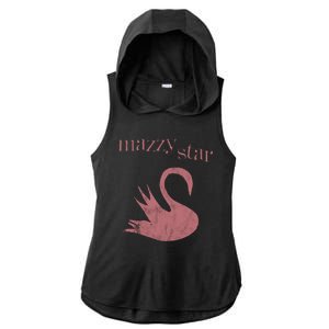 Mazzy Star Flamingo Ladies PosiCharge Tri-Blend Wicking Draft Hoodie Tank