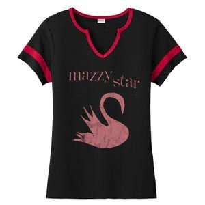 Mazzy Star Flamingo Ladies Halftime Notch Neck Tee