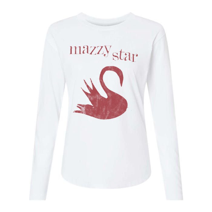 Mazzy Star Flamingo Womens Cotton Relaxed Long Sleeve T-Shirt