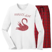 Mazzy Star Flamingo Women's Long Sleeve Flannel Pajama Set 