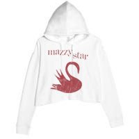 Mazzy Star Flamingo Crop Fleece Hoodie