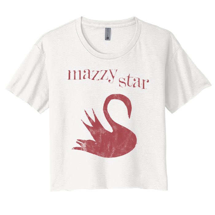 Mazzy Star Flamingo Women's Crop Top Tee