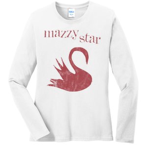 Mazzy Star Flamingo Ladies Long Sleeve Shirt