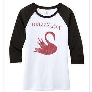 Mazzy Star Flamingo Women's Tri-Blend 3/4-Sleeve Raglan Shirt