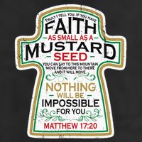 Mustard Seed Faith Christian Gifts Mathew 17 20 Scripture Cool Comfort Performance Bucket Hat