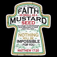 Mustard Seed Faith Christian Gifts Mathew 17 20 Scripture Doggie Tank
