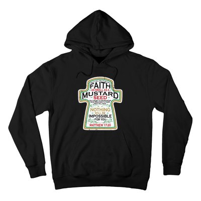 Mustard Seed Faith Christian Gifts Mathew 17 20 Scripture Hoodie