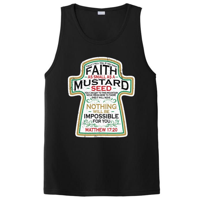 Mustard Seed Faith Christian Gifts Mathew 17 20 Scripture PosiCharge Competitor Tank