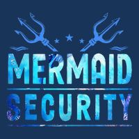 Mermaid Security Funny Dad Mermaid Family Mermaid Squad Infant Baby Jersey Bodysuit