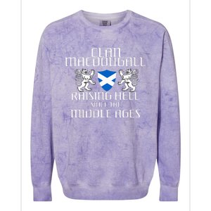 Macdougall Scottish Family Scotland Name Clan Colorblast Crewneck Sweatshirt