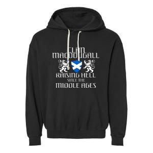 Macdougall Scottish Family Scotland Name Clan Garment-Dyed Fleece Hoodie