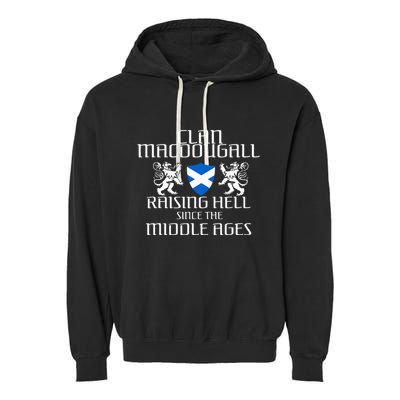 Macdougall Scottish Family Scotland Name Clan Garment-Dyed Fleece Hoodie