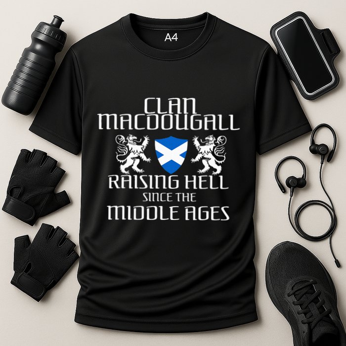 Macdougall Scottish Family Scotland Name Clan Performance Shirt