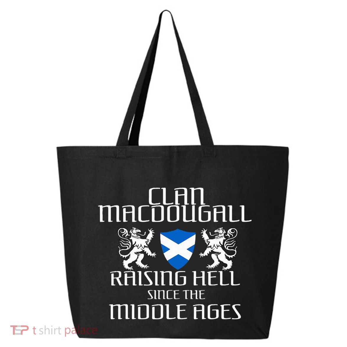 Macdougall Scottish Family Scotland Name Clan 25L Jumbo Tote