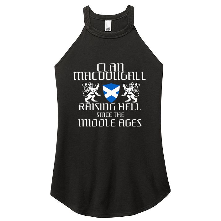 Macdougall Scottish Family Scotland Name Clan Women's Perfect Tri Rocker Tank