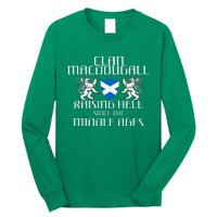 Macdougall Scottish Family Scotland Name Clan Long Sleeve Shirt