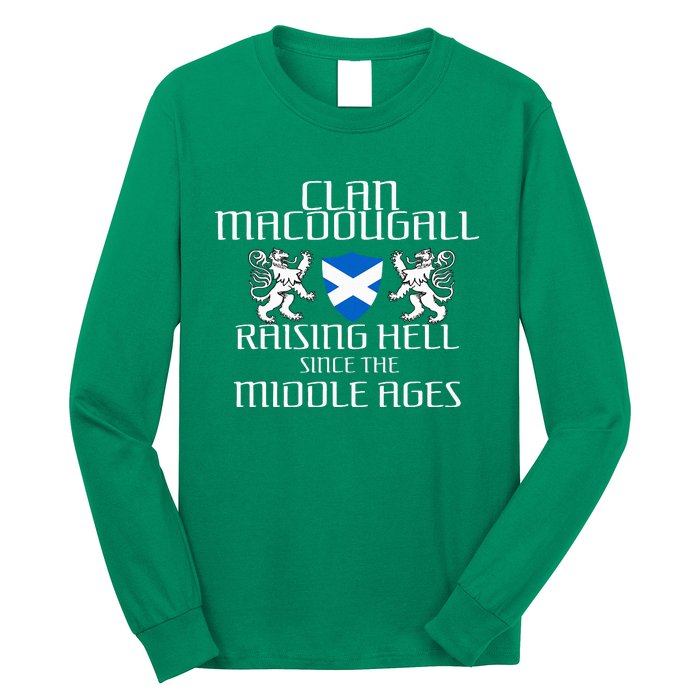 Macdougall Scottish Family Scotland Name Clan Long Sleeve Shirt