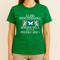 Macdougall Scottish Family Scotland Name Clan T-Shirt