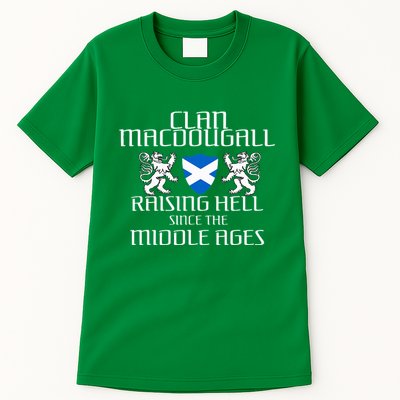 Macdougall Scottish Family Scotland Name Clan Tall T-Shirt