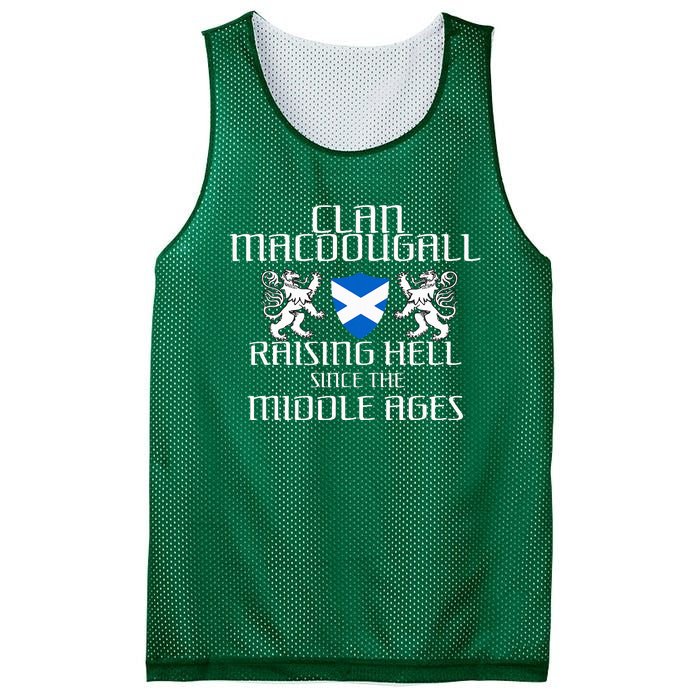 Macdougall Scottish Family Scotland Name Clan Mesh Reversible Basketball Jersey Tank