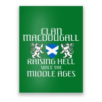 Macdougall Scottish Family Scotland Name Clan Poster